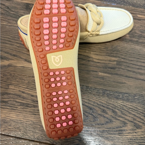 Rothy's Women's The Braid Driver loafers in Cappuccino. - Picture 6 of 12